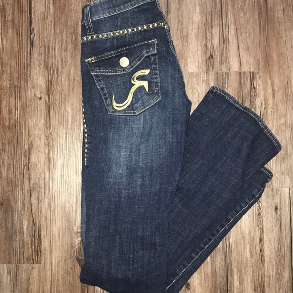 🎸ROCK AND REPUBLIC🎸SANDRA STUDDED JEANS🎸 - Picture 1 of 6